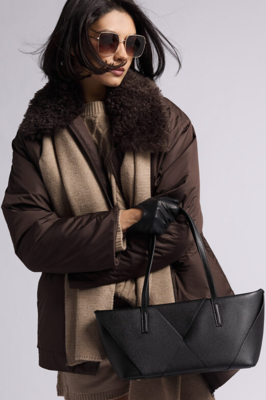 Сумка-шоппер: А083 (Черный)