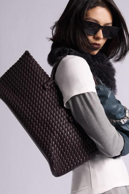 Сумка-шоппер: А084 (Винный)