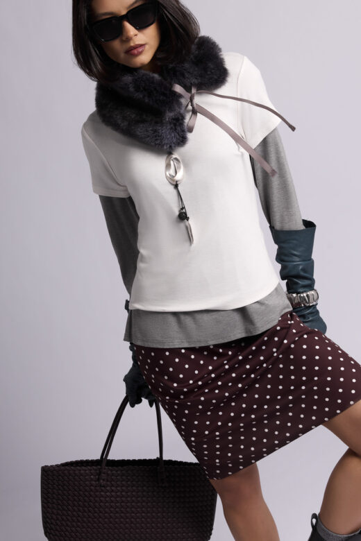 Меховой воротник: Н188 (Серый)