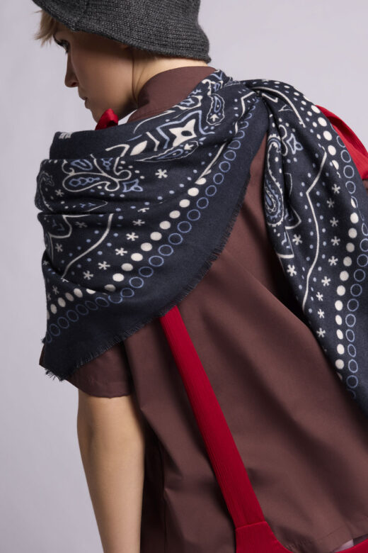 Платок: Н201 (Пейсли Синий-10)