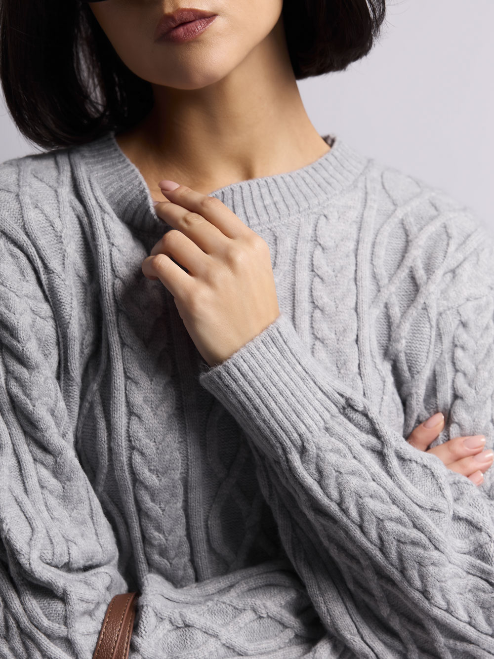 Трикотажный костюм: ТР057 (Светло-серый) — изображение 5