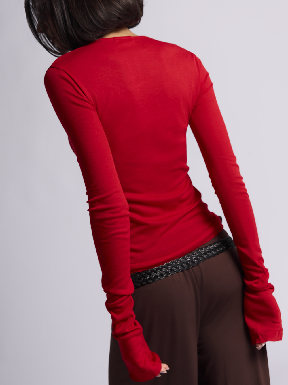 Лонгслив: ТР068 (Красный) — изображение 3