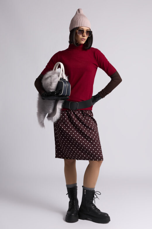 Водолазка: ТР070 (Бордовый)