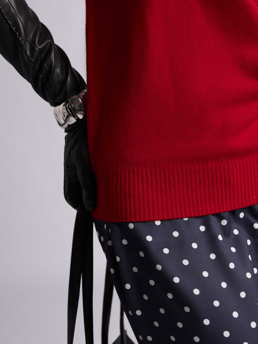 Водолазка: ТР070 (Красный) — изображение 4