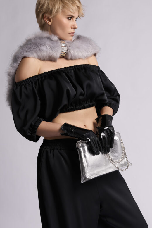 Блузка: У009 (Черный)