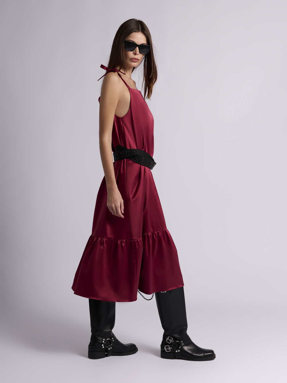 Сарафан: У010 (Бордовый)