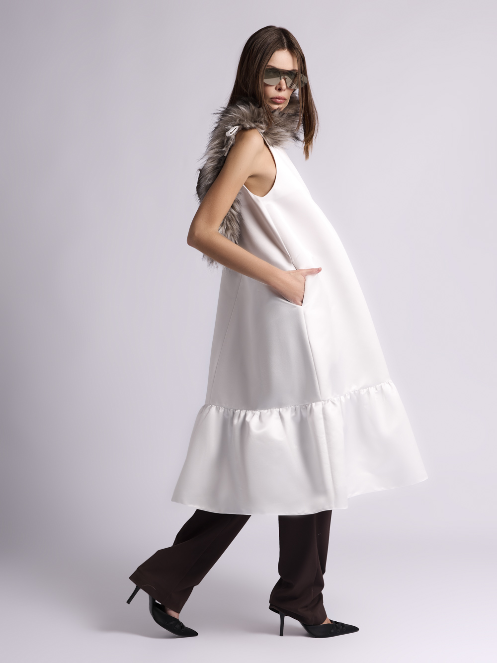 Сарафан: У010 (Молочный) — изображение 3