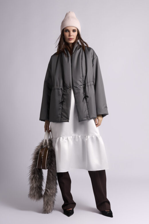 Куртка: В221-7-42 (Серый 18-5203)