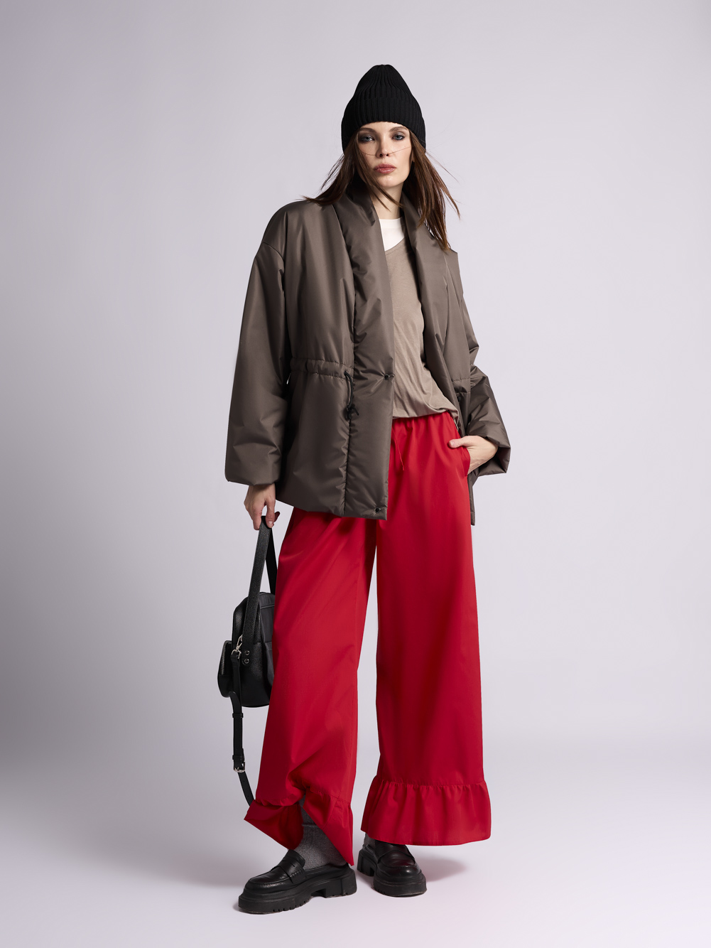 Куртка: В221-7-42 (Темный какао 18-0513) — изображение 2