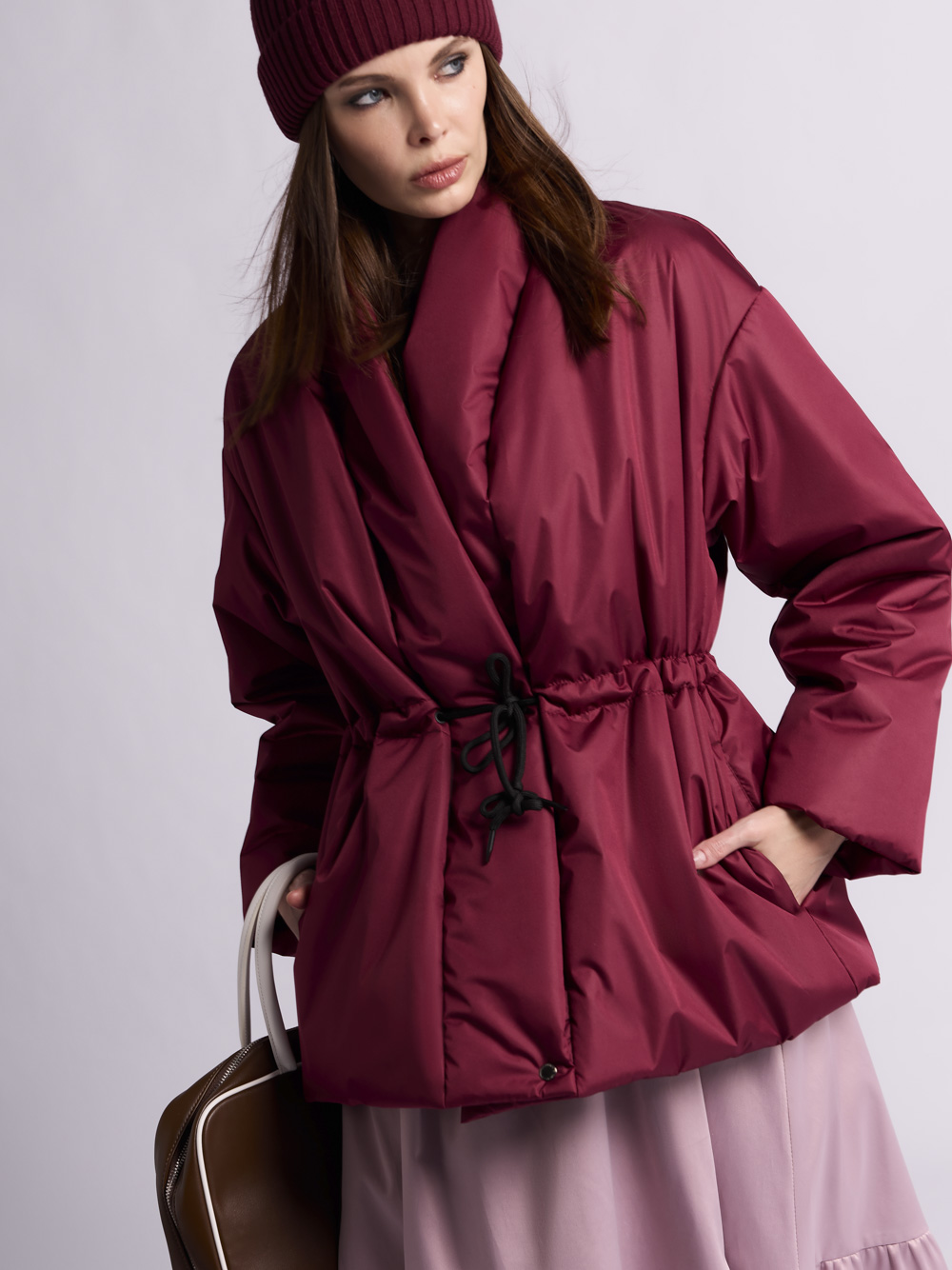 Куртка: В221-7-42 (Винный 19-2024) — изображение 5