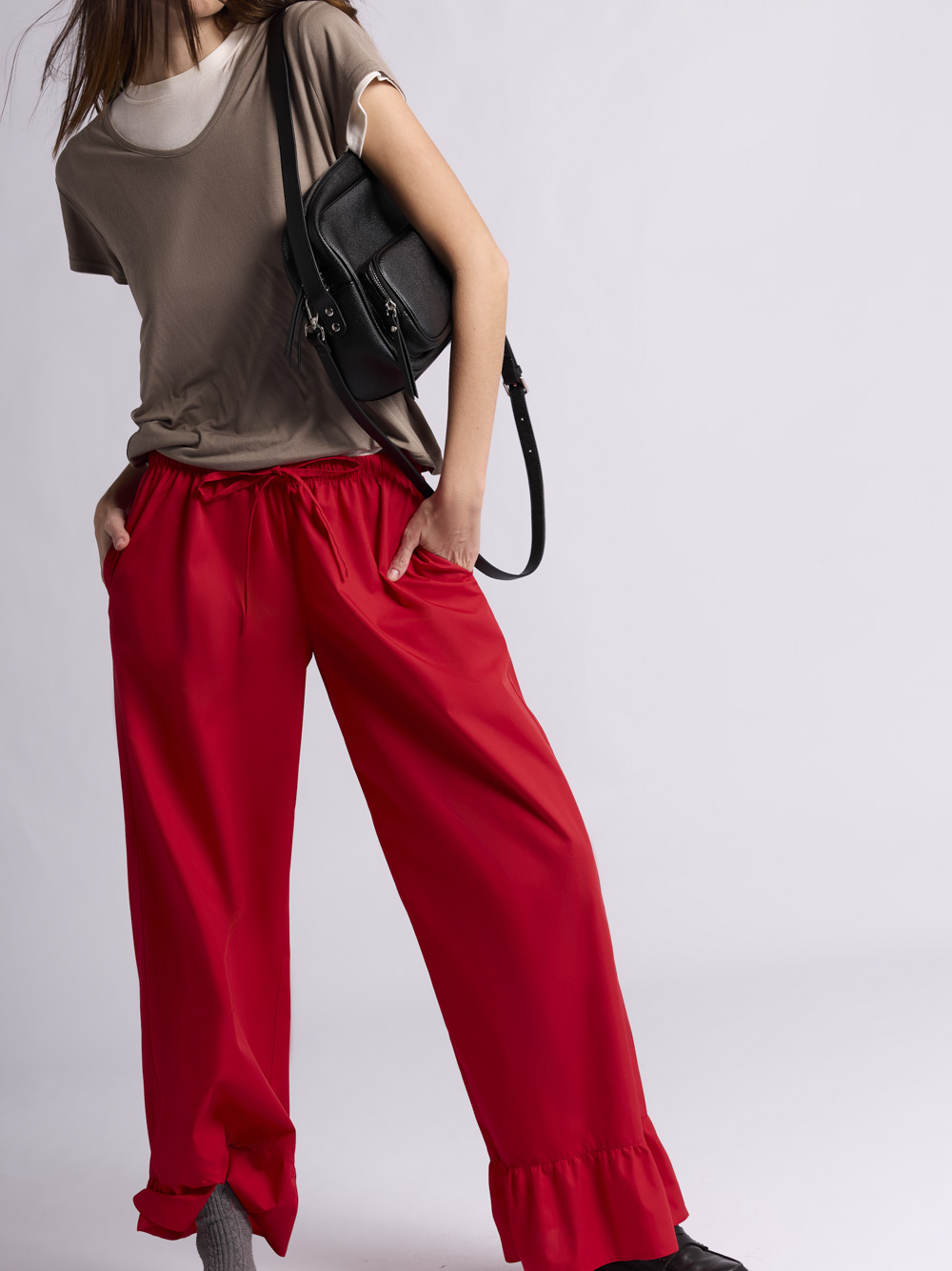 Брюки: В231 (Красный)