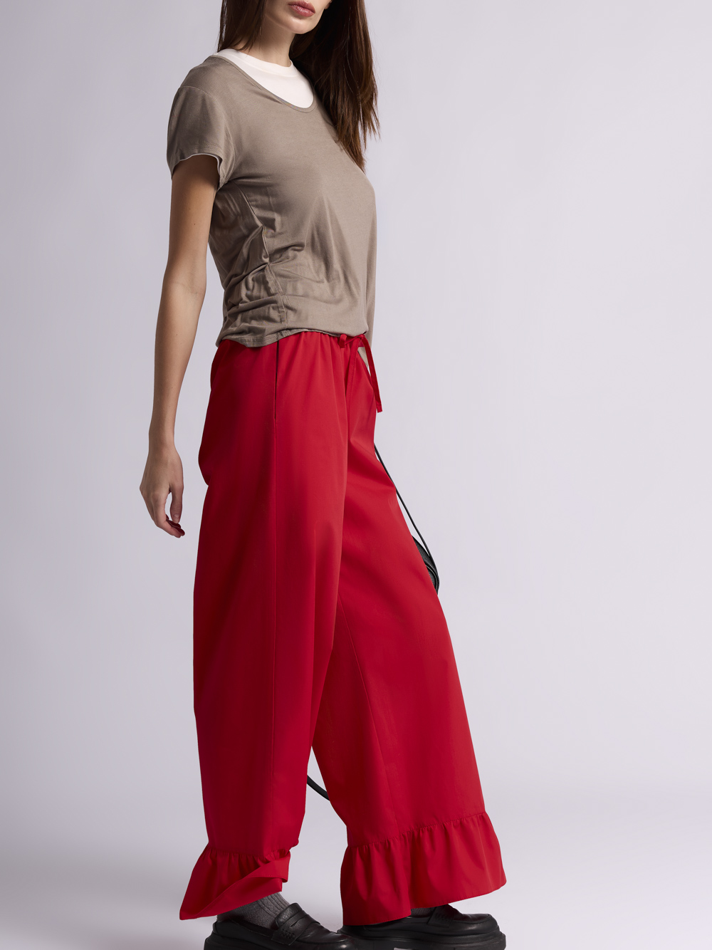 Брюки: В231 (Красный) — изображение 3