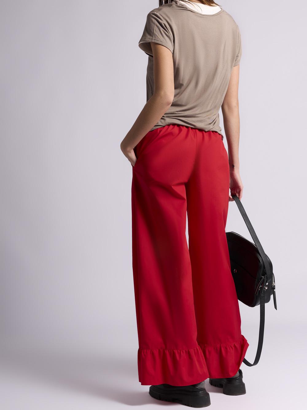 Брюки: В231 (Красный) — изображение 4