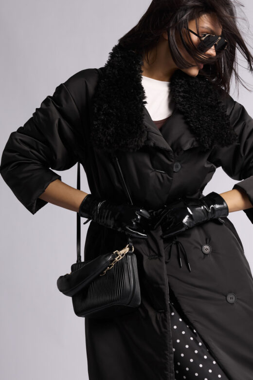 Пальто: В246-11-43 (Черный)