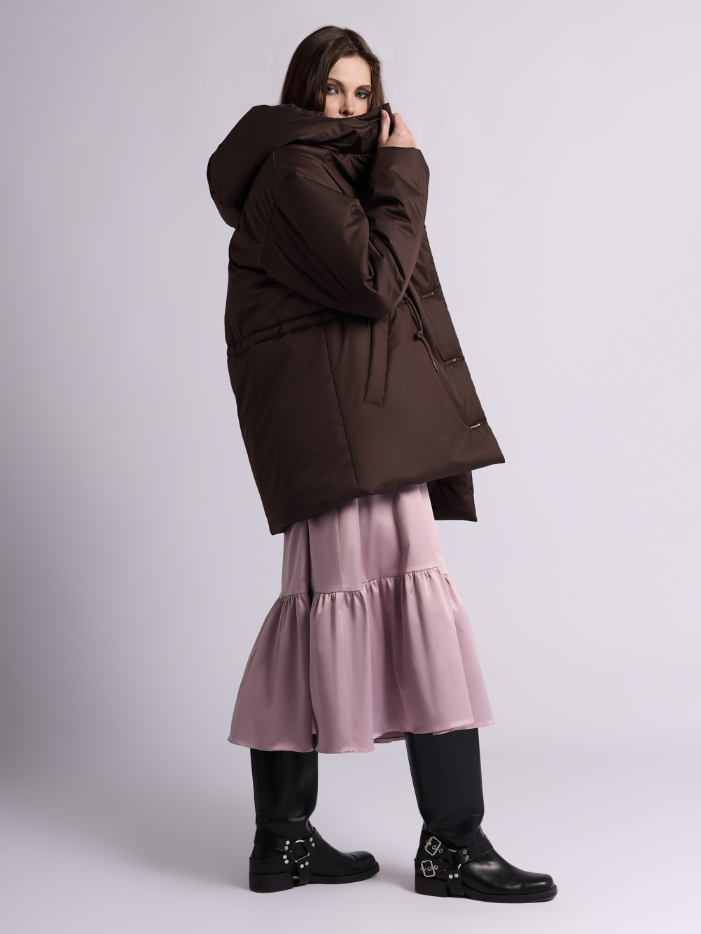 Куртка: В252-75-44 (Коричневый) — изображение 2