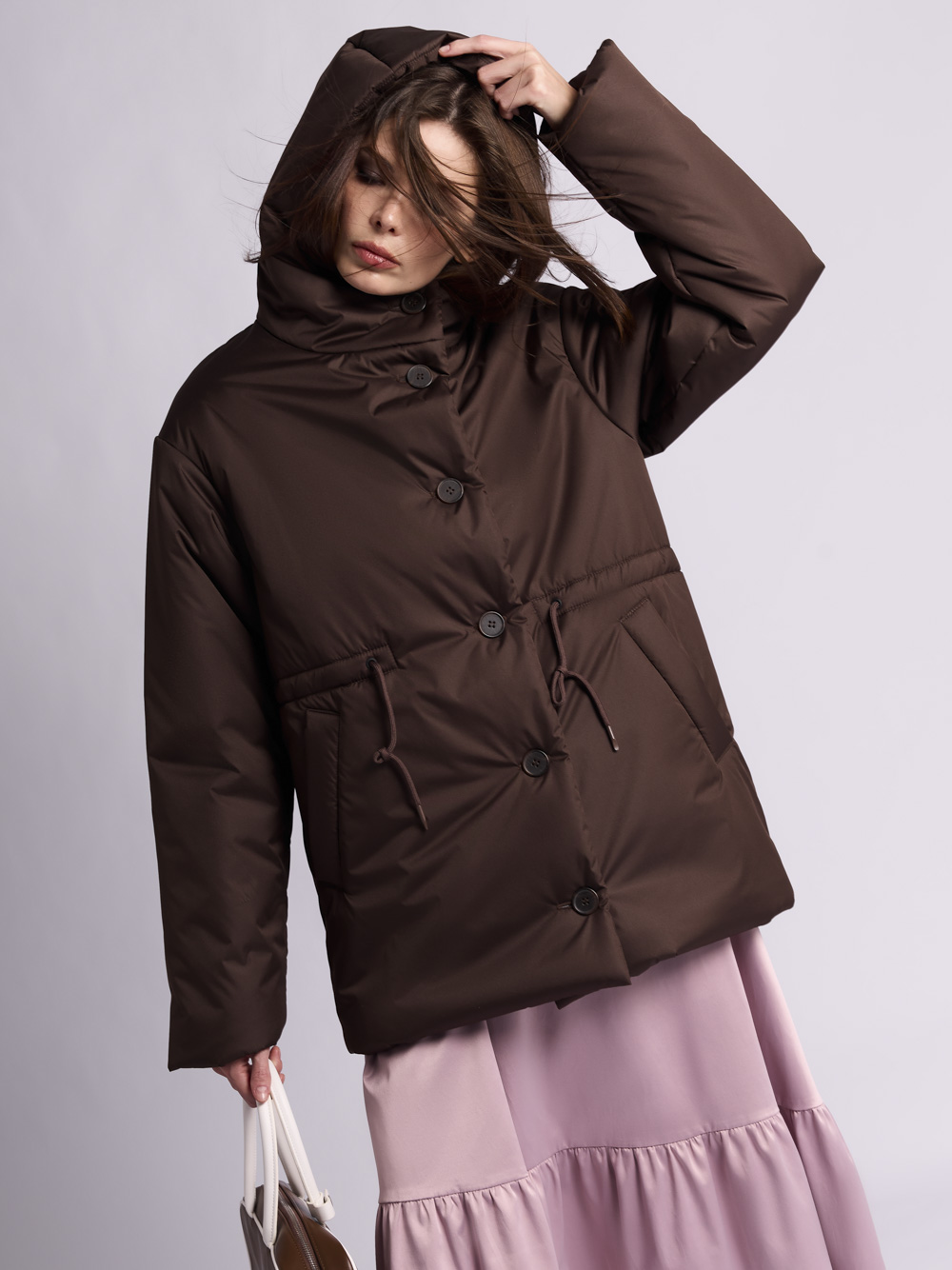 Куртка: В252-75-44 (Коричневый) — изображение 4