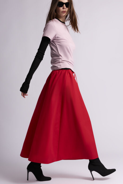 Юбка: Ю011-85 (Красный)