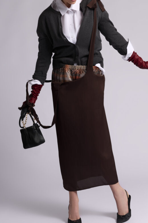 Юбка: Ю020 (Коричневый)