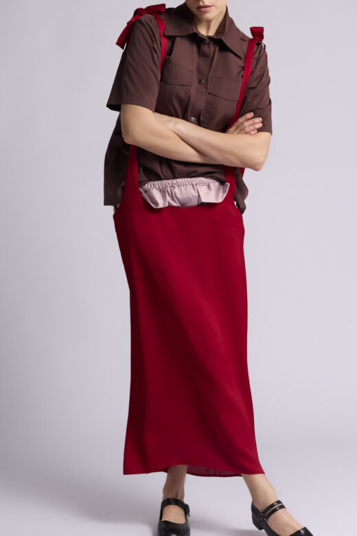 Юбка: Ю020 (Красный)